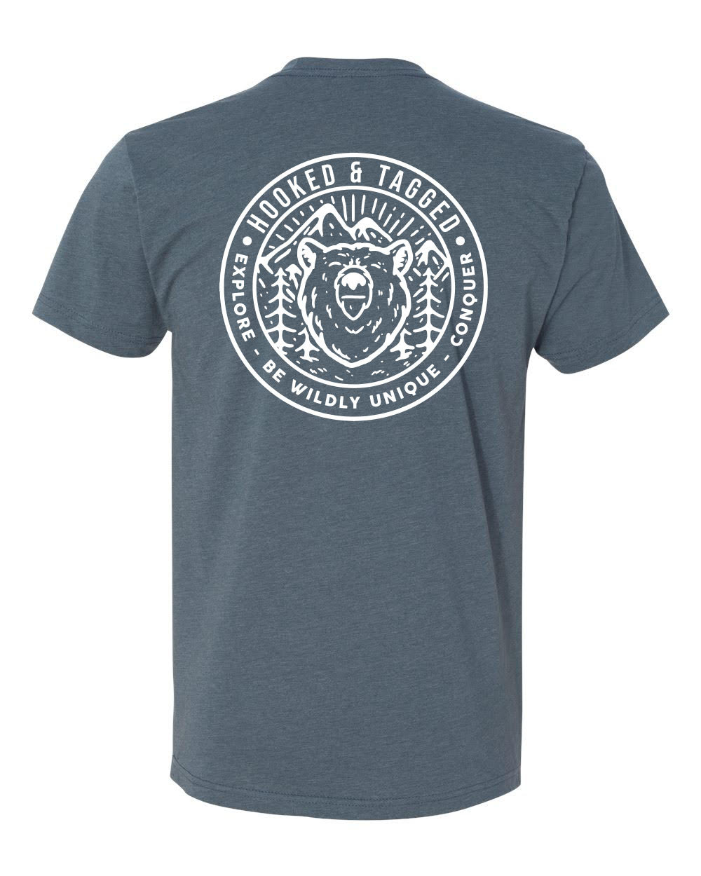 Hooked & Tagged  - Men's Explore T-Shirt