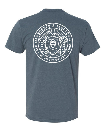 Hooked & Tagged  - Men's Explore T-Shirt