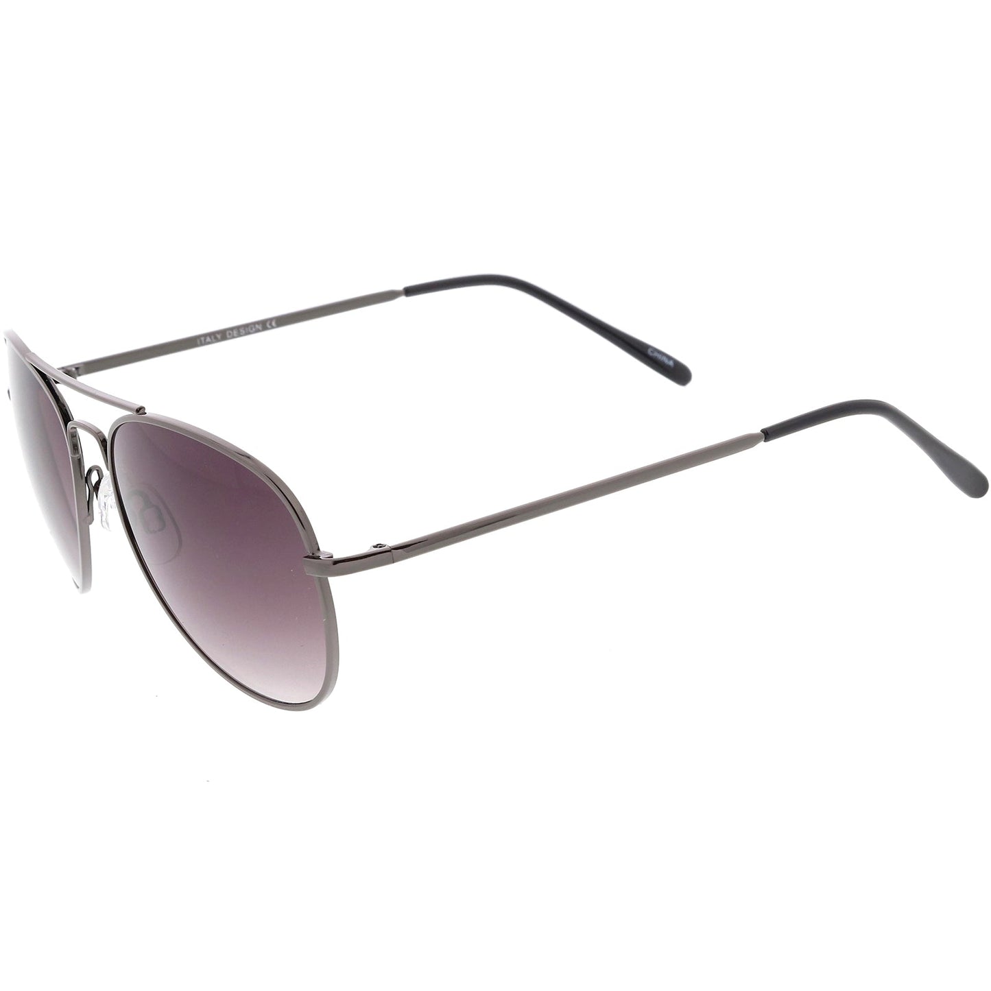 zeroUV  - Medium Classic Retro Metal Frame Aviator Sunglasses 53mm 1372