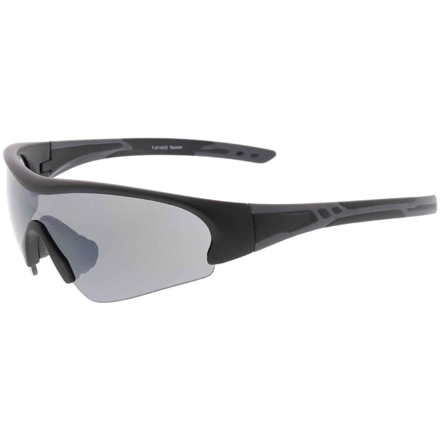 zeroUV TR-90 Performance Wrap Around Half Frame Sunglasses C798