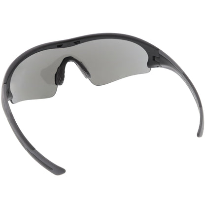 zeroUV TR-90 Performance Wrap Around Half Frame Sunglasses C798