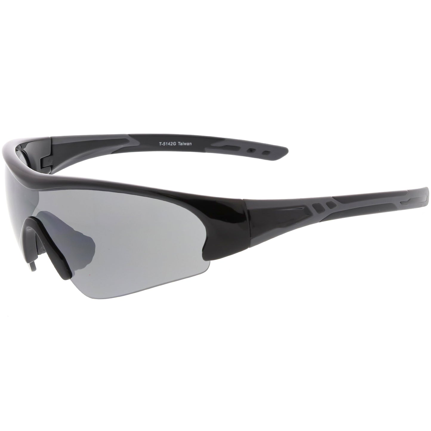 zeroUV TR-90 Performance Wrap Around Half Frame Sunglasses C798