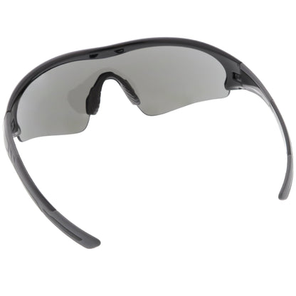 zeroUV TR-90 Performance Wrap Around Half Frame Sunglasses C798