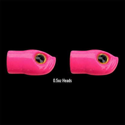Stack Tackle Replacement Heads- 5/0 Screwy Head Jigs