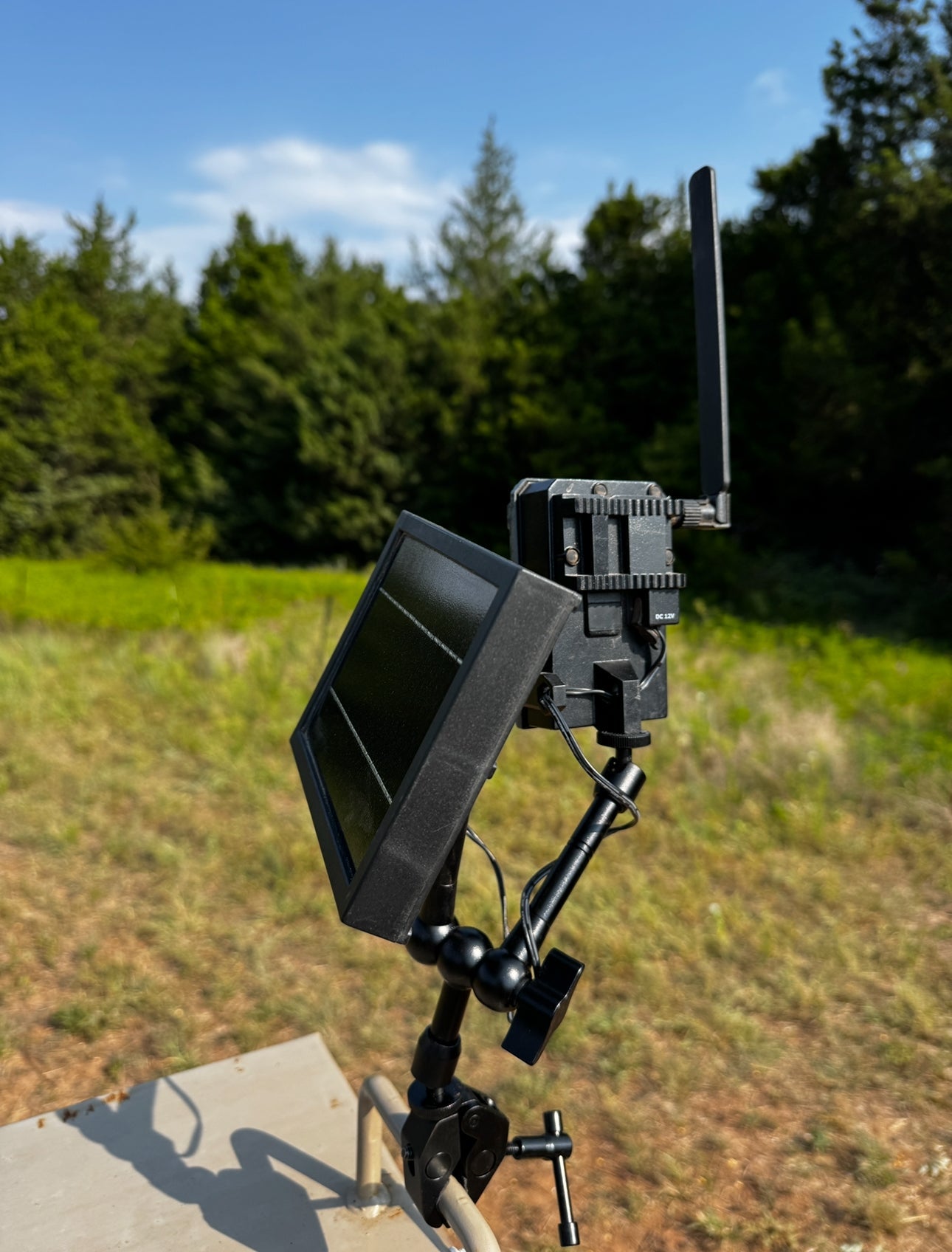 Shop Thermal Optics Tri-Claw Trail Camera & Solar Panel Clamp Mount