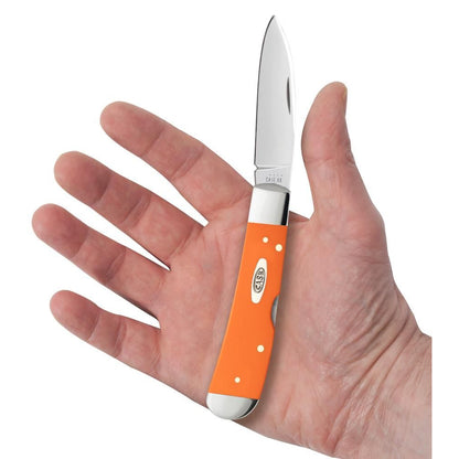 Case Tribal Lock Smooth Orange Synthetic Handle 80513