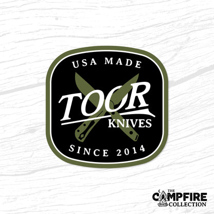 Toor Knives Campfire Sticker