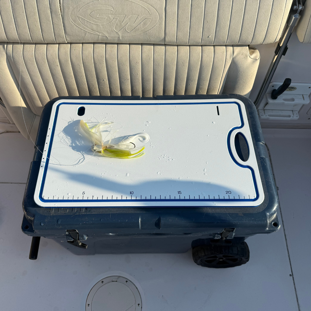 TRAPSKI Premium Bucket or Cooler Fishing Cutting Board