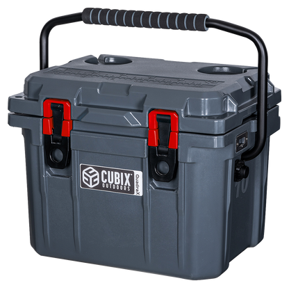 Cubix Outdoors 10 Quart Personal Cooler - QuadraX