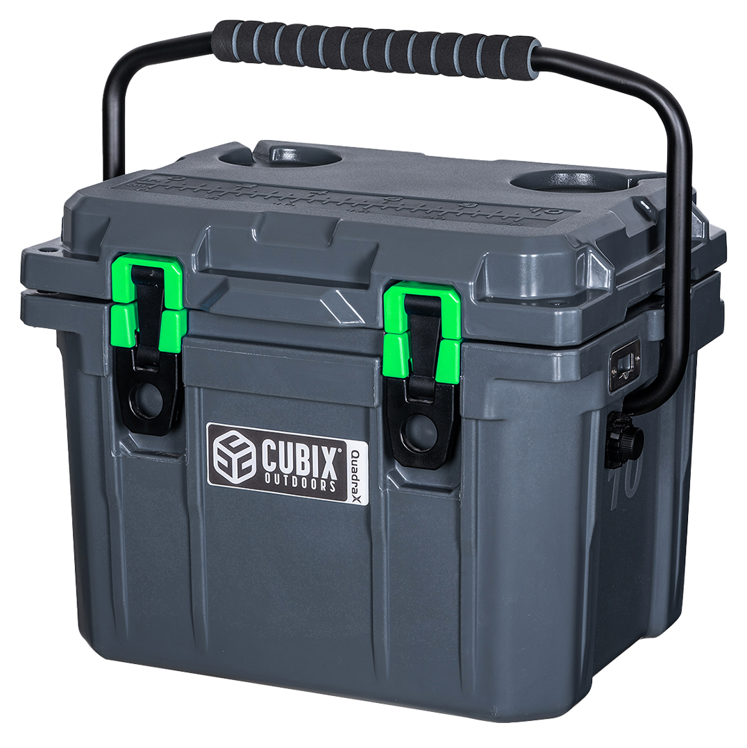 Cubix Outdoors 10 Quart Personal Cooler - QuadraX
