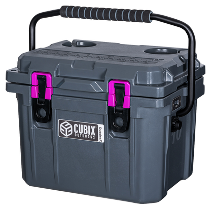 Cubix Outdoors 10 Quart Personal Cooler - QuadraX