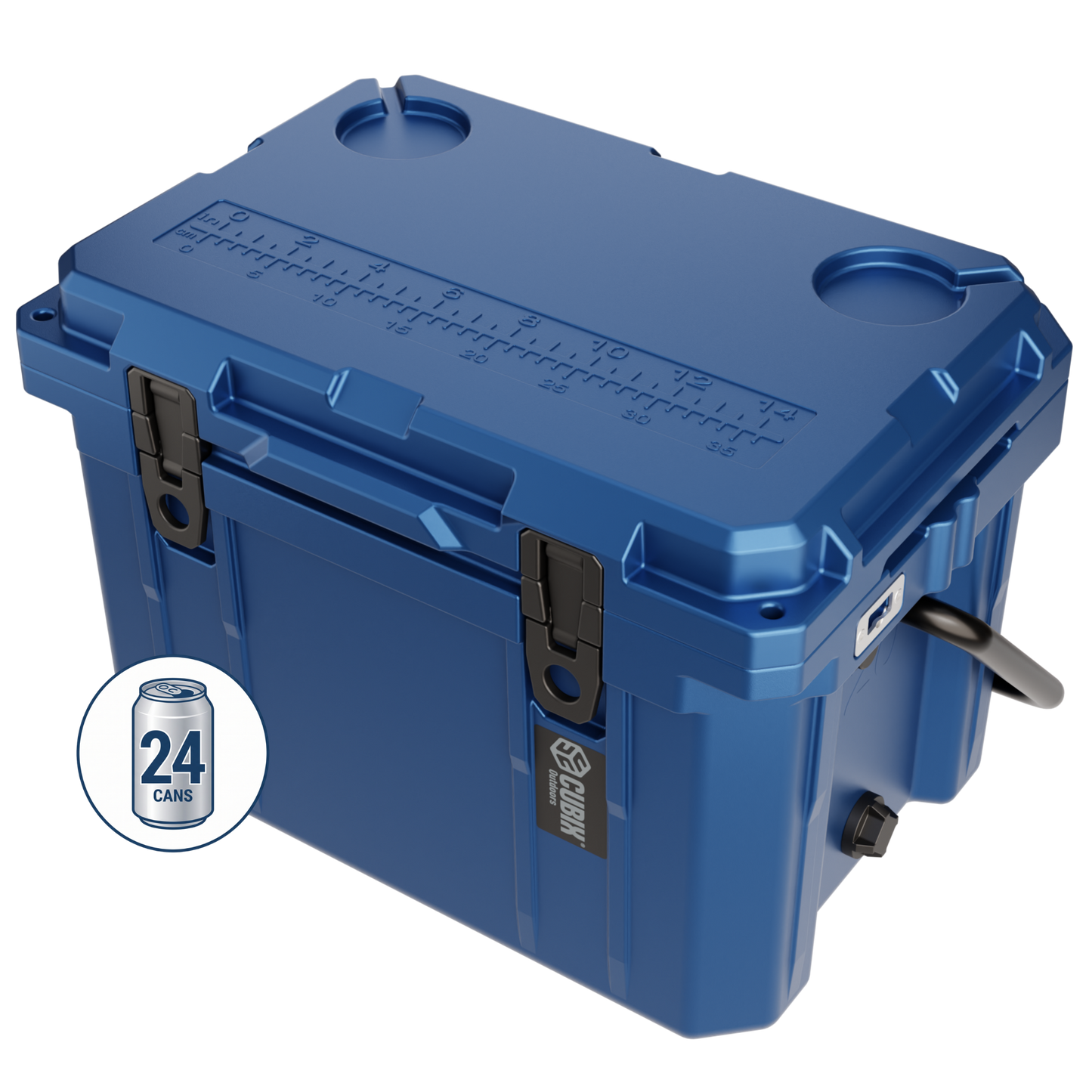 Cubix Outdoors 20 Quart Rotomolded Cooler - QuadraX