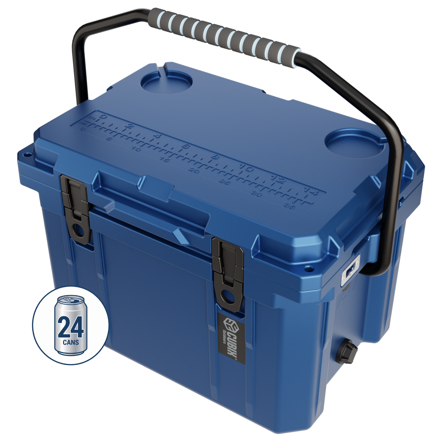 Cubix Outdoors 20 Quart Rotomolded Cooler - QuadraX