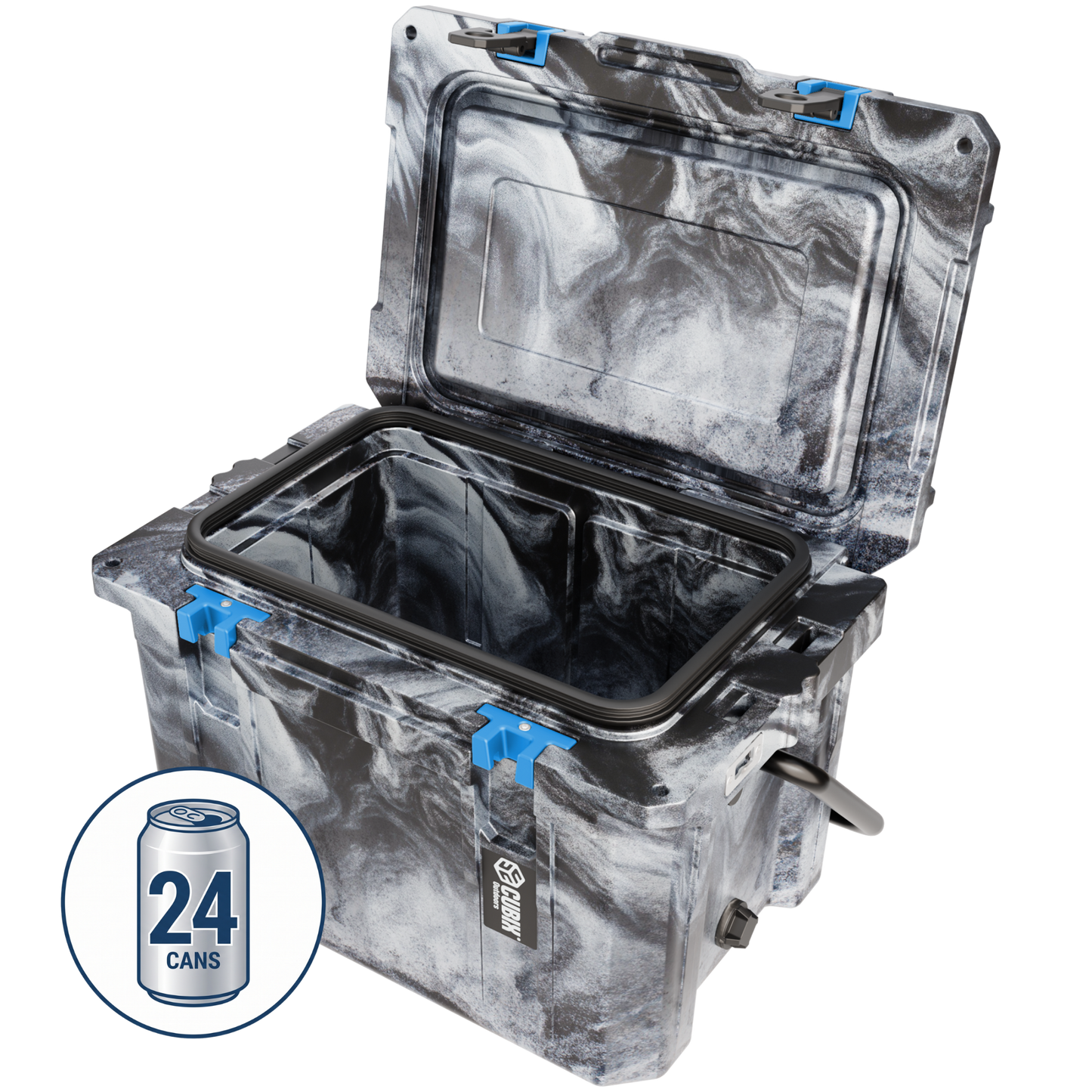 Cubix Outdoors 20 Quart Rotomolded Cooler - QuadraX