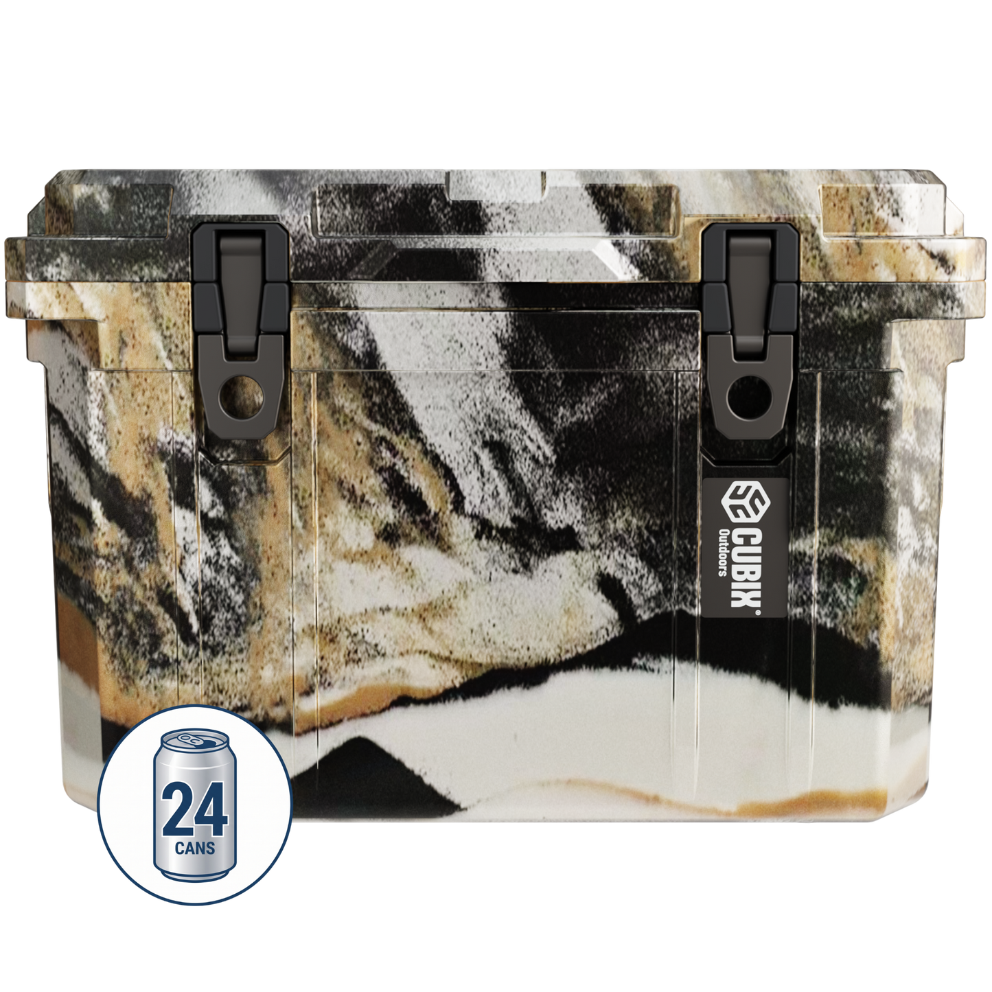 Cubix Outdoors 20 Quart Rotomolded Cooler - QuadraX