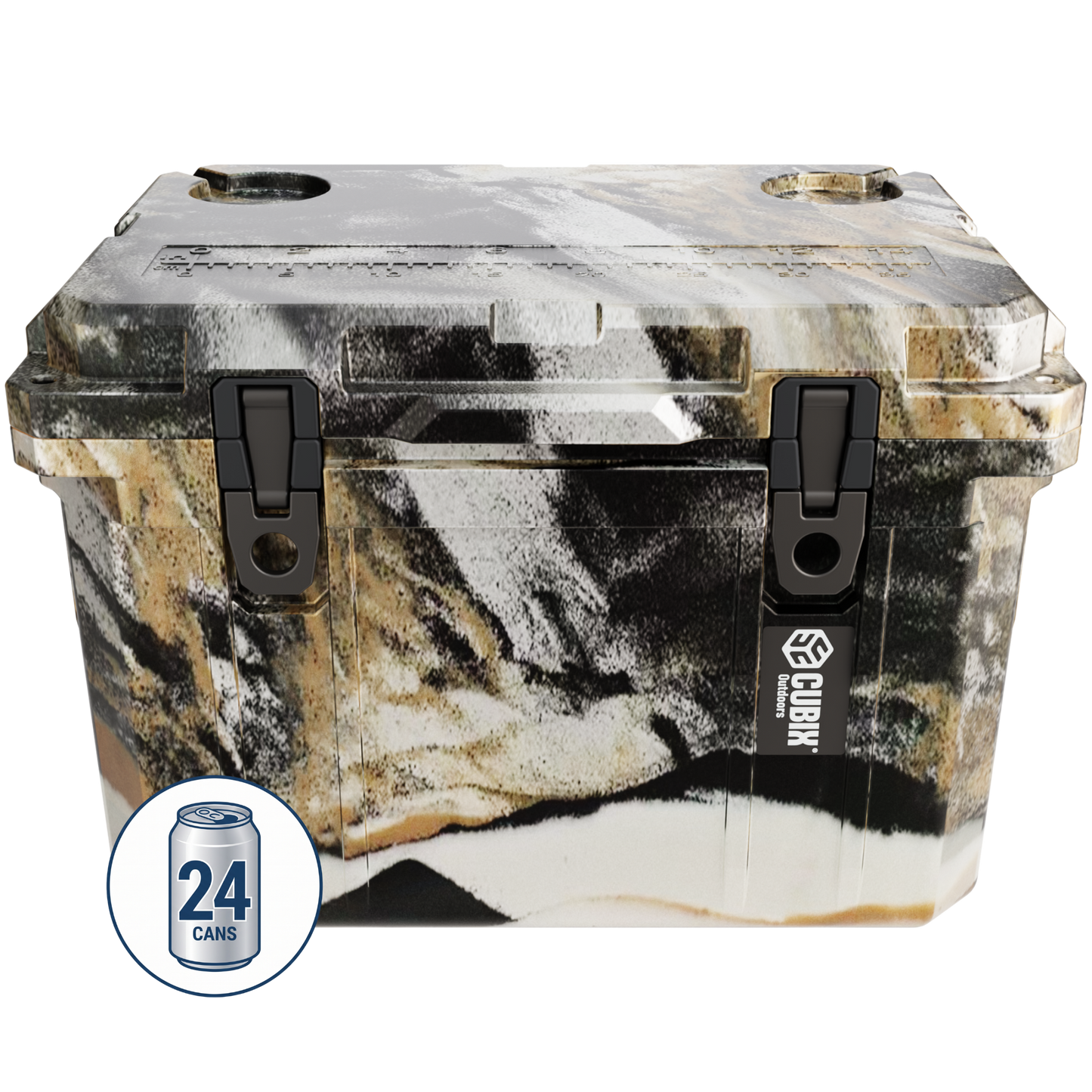 Cubix Outdoors 20 Quart Rotomolded Cooler - QuadraX
