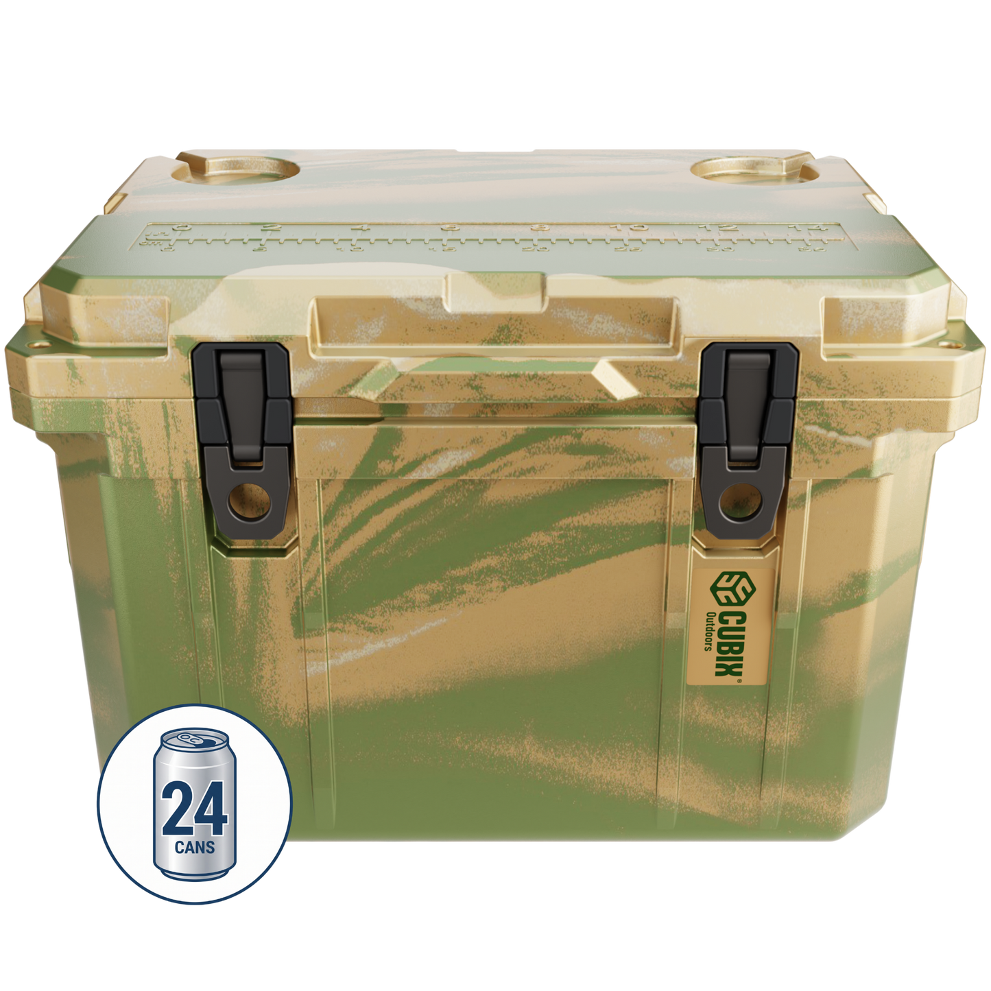 Cubix Outdoors 20 Quart Rotomolded Cooler - QuadraX