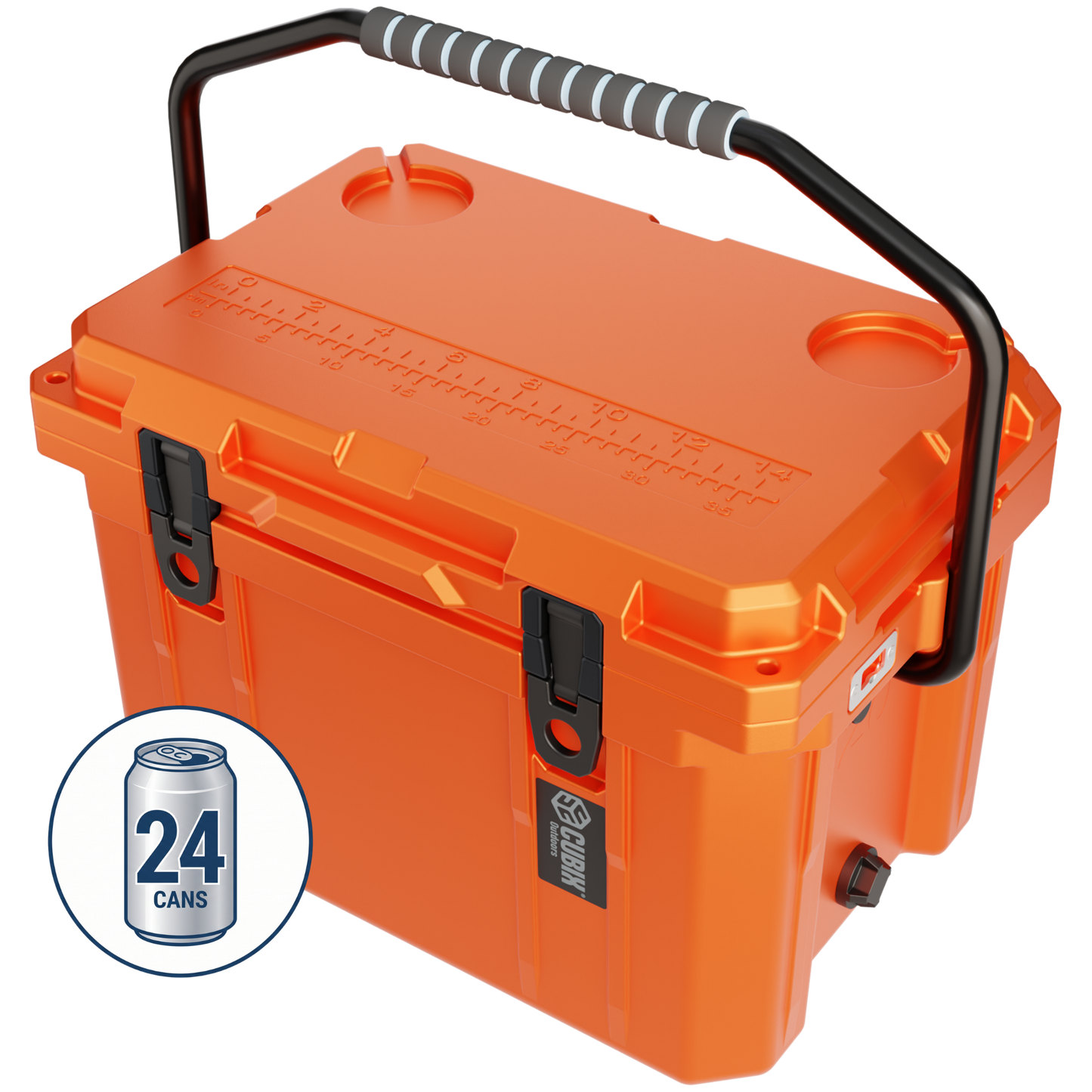 Cubix Outdoors 20 Quart Rotomolded Cooler - QuadraX