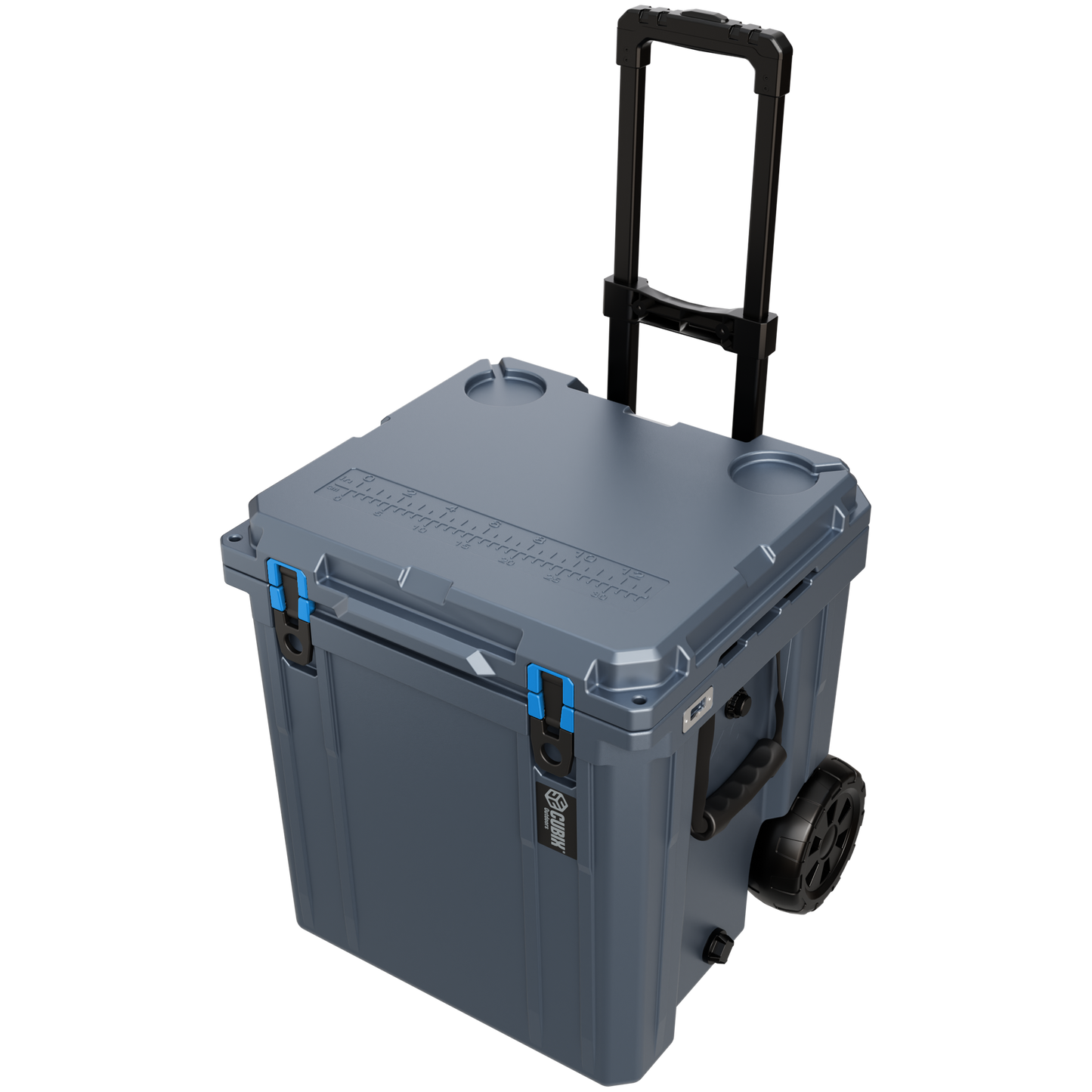 Cubix Outdoors 46 Quart Rotomolded Cooler With Wheels - QuadraX