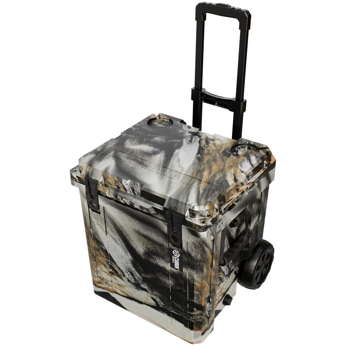 Cubix Outdoors 46 Quart Rotomolded Cooler With Wheels - QuadraX