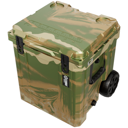 Cubix Outdoors 46 Quart Rotomolded Cooler With Wheels - QuadraX