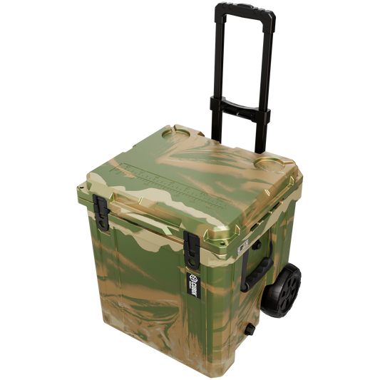 Cubix Outdoors 46 Quart Rotomolded Cooler With Wheels - QuadraX