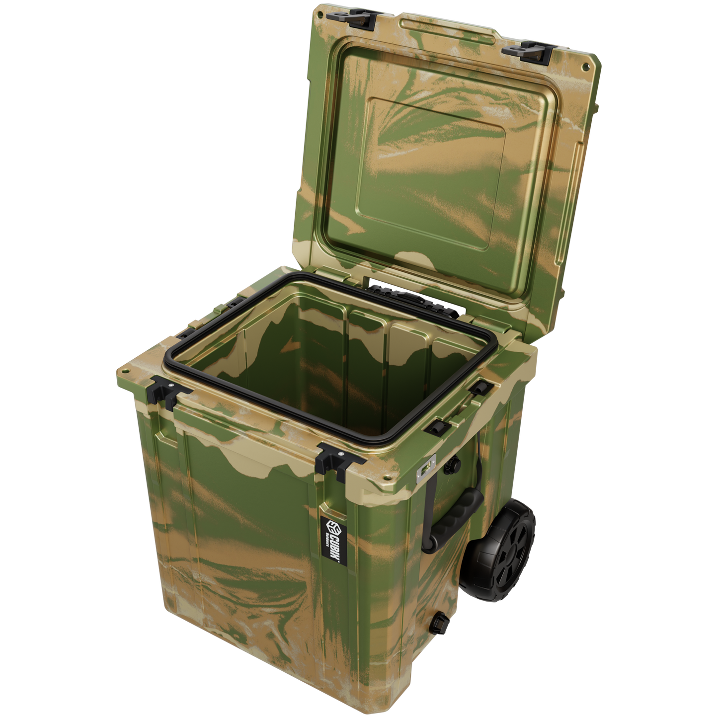 Cubix Outdoors 46 Quart Rotomolded Cooler With Wheels - QuadraX