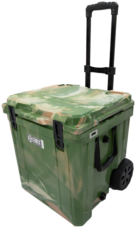Cubix Outdoors 46 Quart Rotomolded Cooler With Wheels - QuadraX