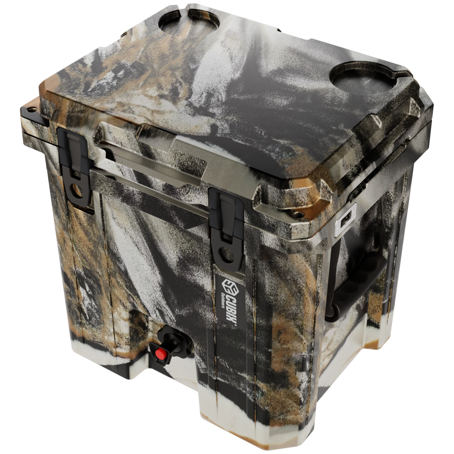 Cubix Outdoors 5 Gallon, 2-in-1 Beverage Dispenser/Cooler - QuadraX Hard Cooler