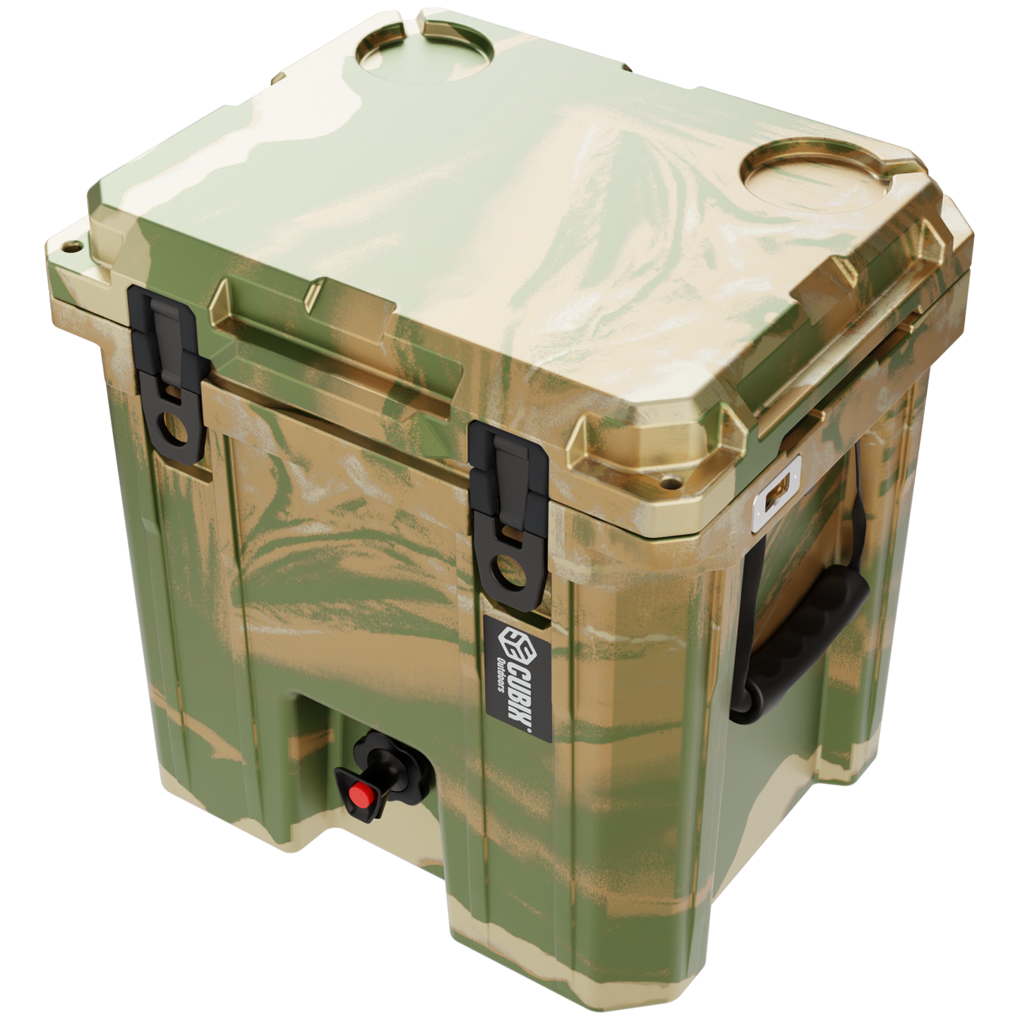 Cubix Outdoors 5 Gallon, 2-in-1 Beverage Dispenser/Cooler - QuadraX Hard Cooler