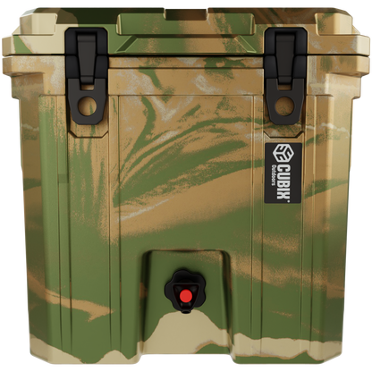Cubix Outdoors 5 Gallon, 2-in-1 Beverage Dispenser/Cooler - QuadraX Hard Cooler