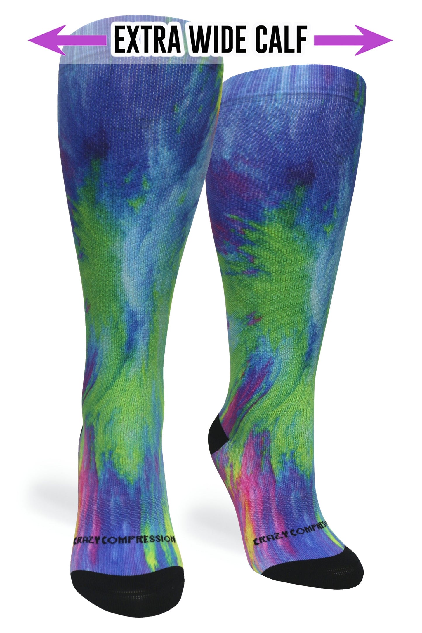 Crazy Compression Color Burst - (Standard & Extra Wide)