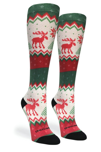 Crazy Compression Festive Needlepoint - (Standard & Extra Wide)