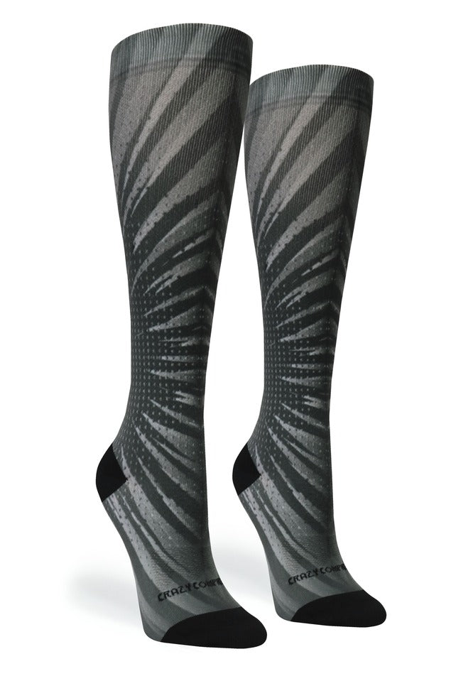 Crazy Compression Never Quit Grey - (Standard & Extra Wide)