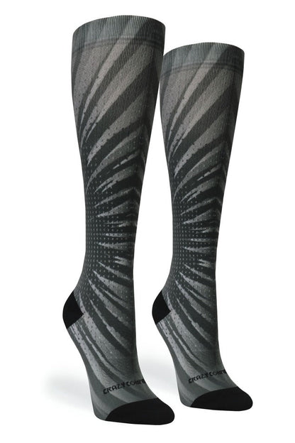 Crazy Compression Never Quit Grey - (Standard & Extra Wide)