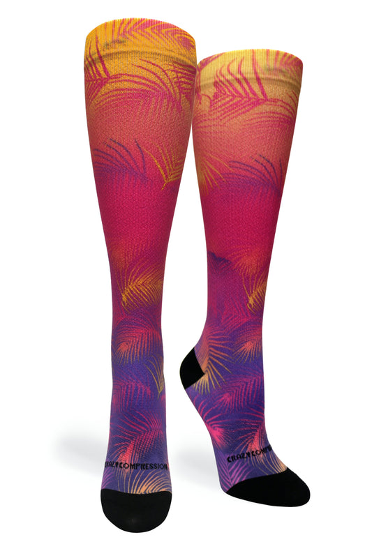 Crazy Compression Palm Ombré - (Standard & Extra Wide)