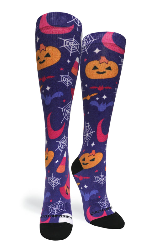 Crazy Compression Purple Scare - (Standard & Extra Wide)