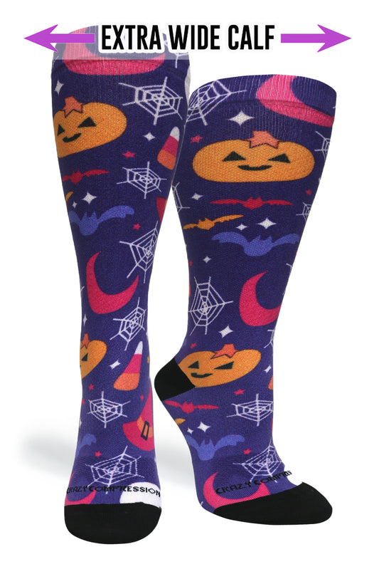 Crazy Compression Purple Scare - (Standard & Extra Wide)