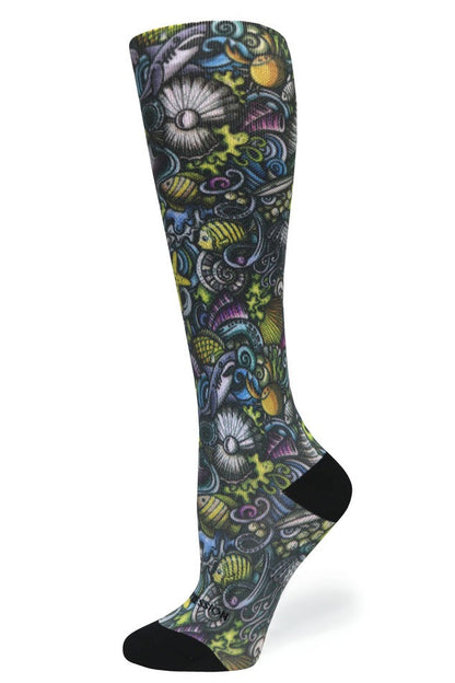Crazy Compression Reef Nightlife - (Standard & Extra Wide)