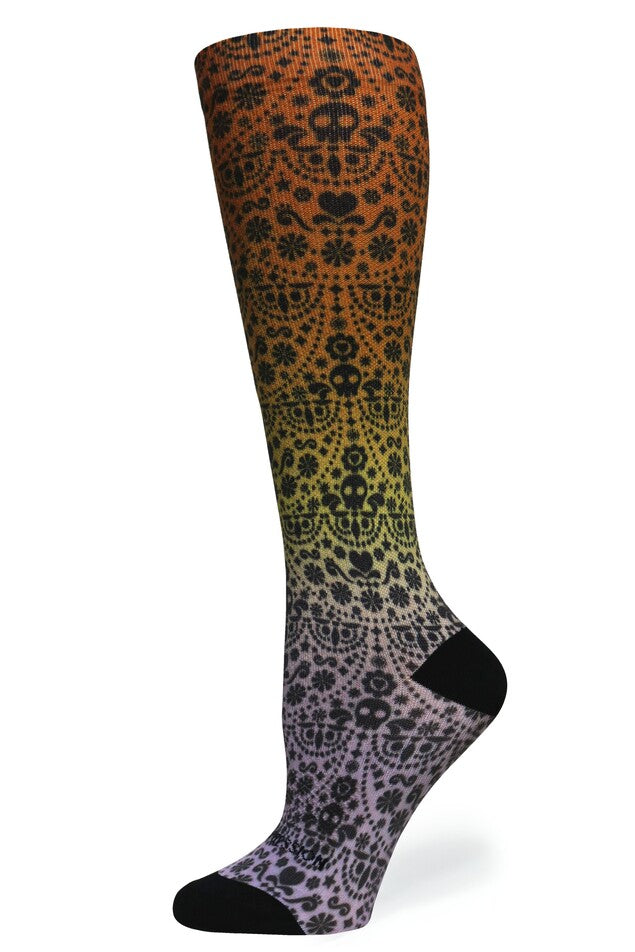 Crazy Compression Skull Ombré - (Standard & Extra Wide)