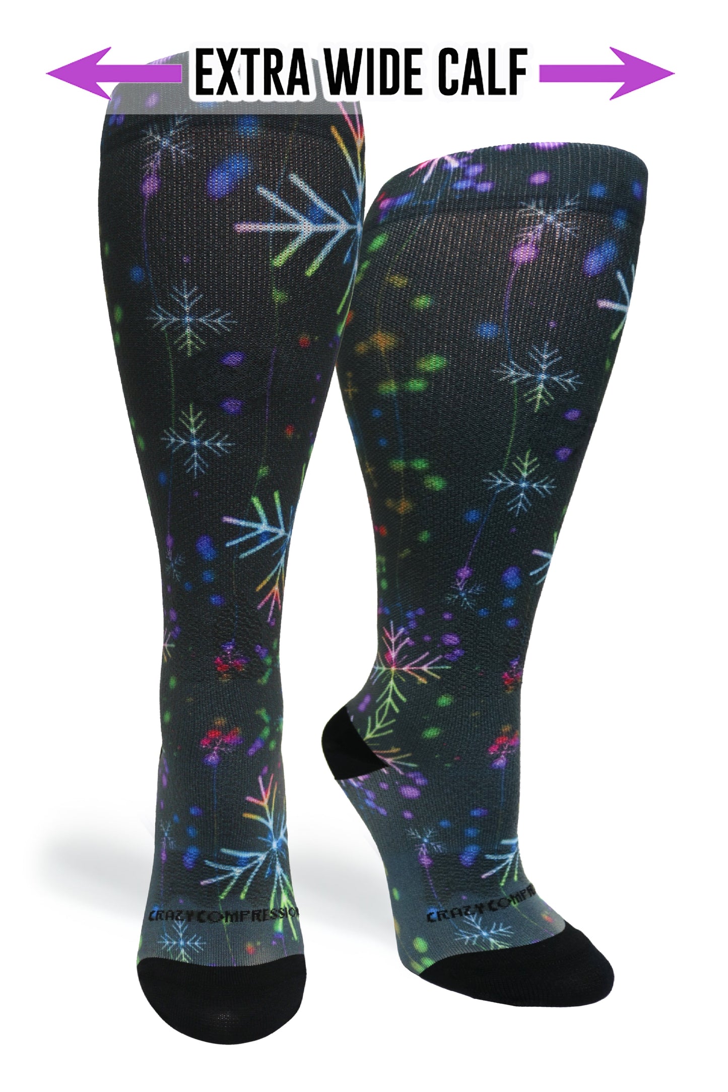 Crazy Compression Tinsel Flakes - (Standard & Extra Wide)