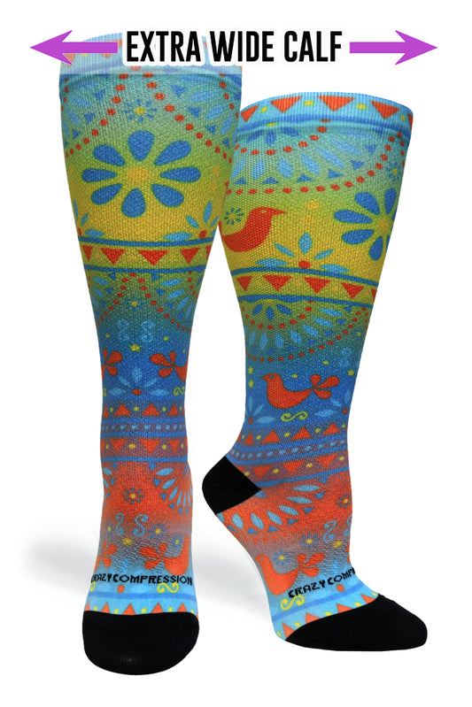 Crazy Compression Tradicional Ombré - (Standard & Extra Wide)