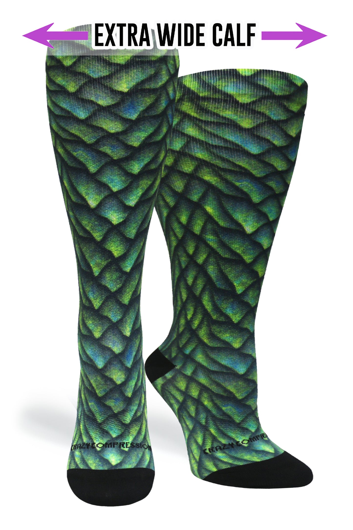 Crazy Compression Emerald Dragon - (Standard & Extra Wide)