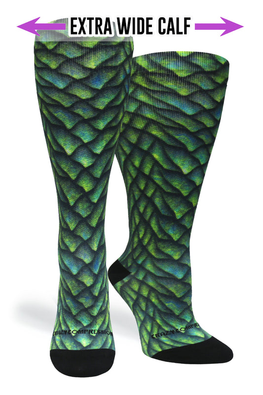 Crazy Compression Emerald Dragon - (Standard & Extra Wide)