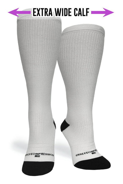 Crazy Compression White (Standard & Extra Wide)