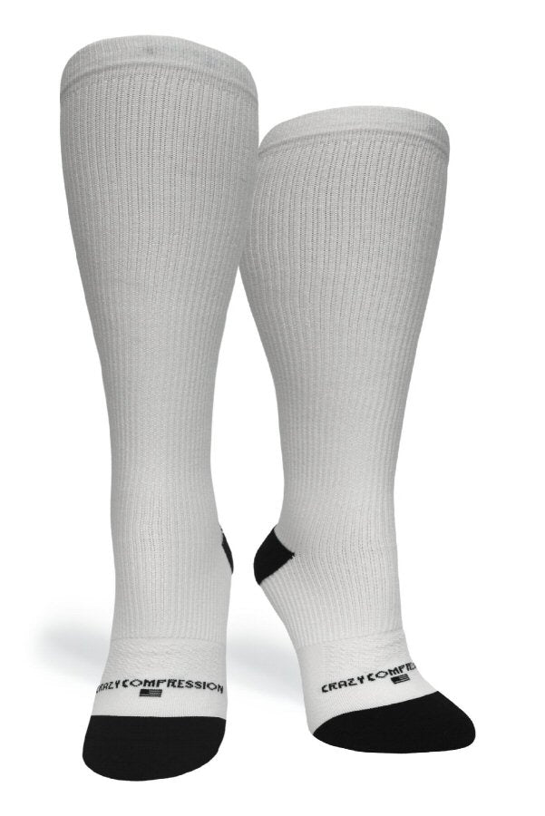 Crazy Compression White (Standard & Extra Wide)