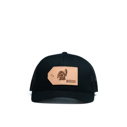 Hooked & Tagged  - Turkey Patch Hat