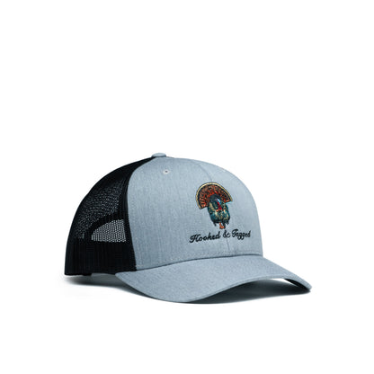 Hooked & Tagged  - Full Strut Embroidered Hat