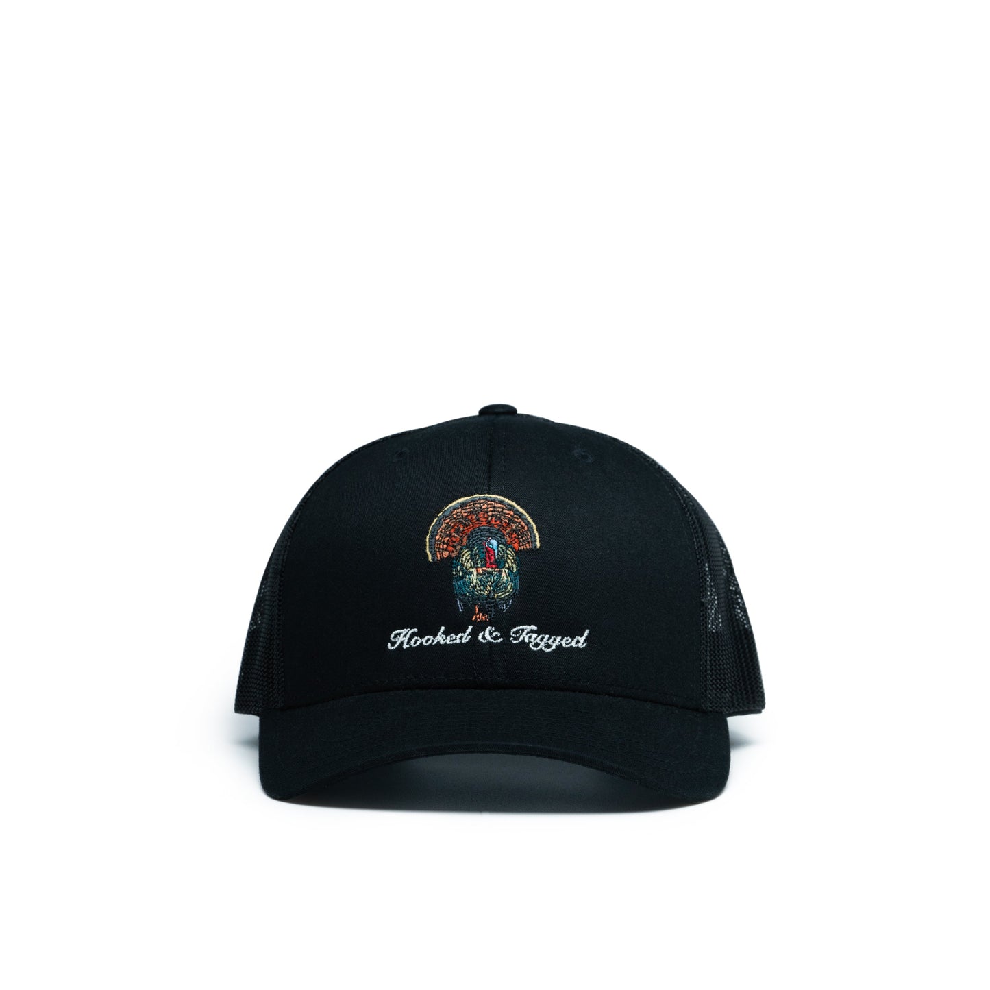 Hooked & Tagged  - Full Strut Embroidered Hat