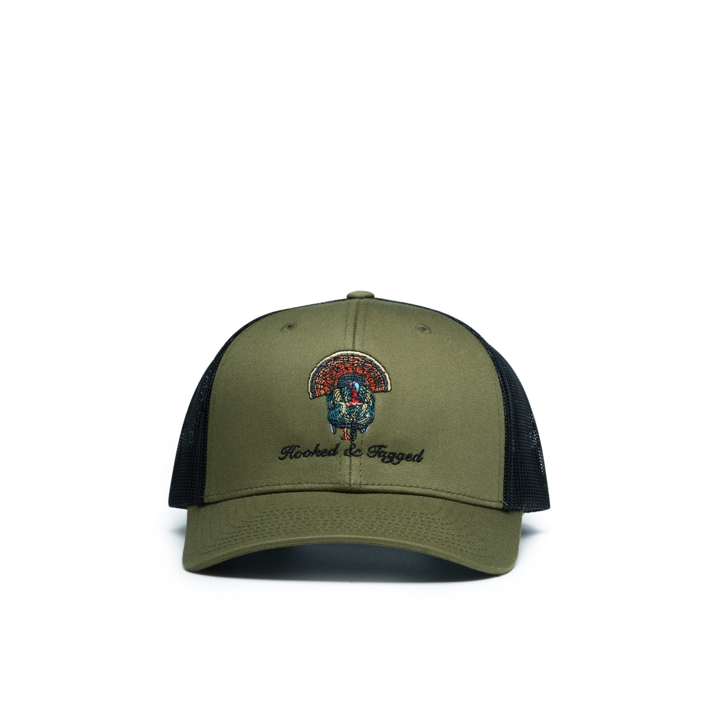 Hooked & Tagged  - Full Strut Embroidered Hat